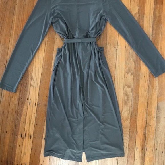 NWT Boohoo Marlin Longline Duster (Size 4P) - Picture 3 of 3